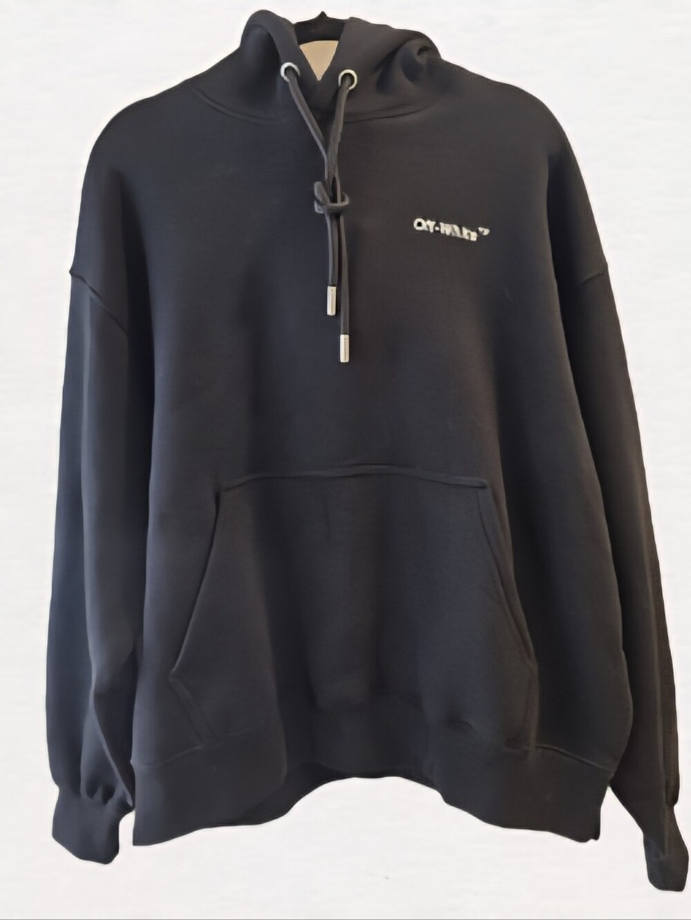 Off-White Black Logo Hoodie